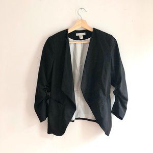 H&M Fitted 3/4 Sleeve Semi Cropped Blazer